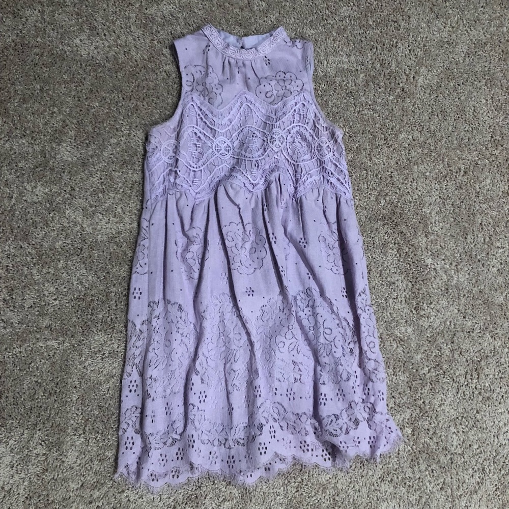Lavender Lace Dress